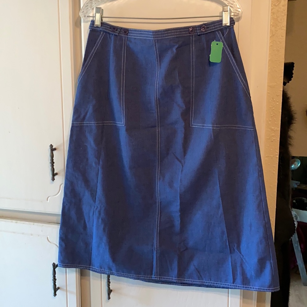 Vintage wrap skirt